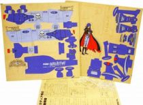 Captain Harlock - Death Shadow wood model-kit - Seika Note Co.