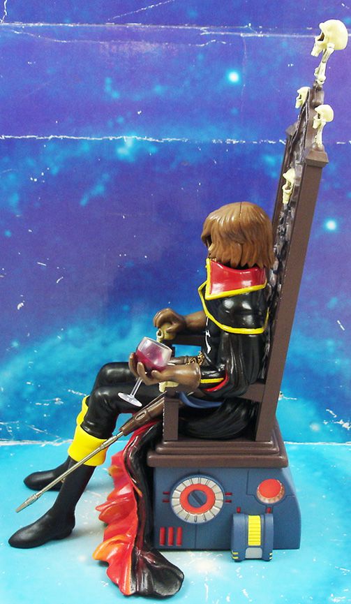 High Dream Albator Captain Harlock figure repaint version