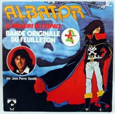 Captain Harlock - Original French TV series Soundtrack - Mini-LP Record - Charles Talar Records 1979