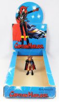 Captain Harlock - pvc figures display box wit Albator - Fabianplastica
