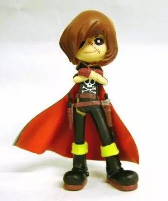 Albator figurine flexible 1979 captain Harlock - Jeux & Jouets