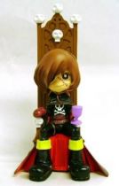 Captain Harlock - SD figure Garage Kit - Captain Harlock on his throne