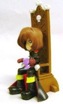 Captain Harlock - SD figure Garage Kit - Captain Harlock on his throne