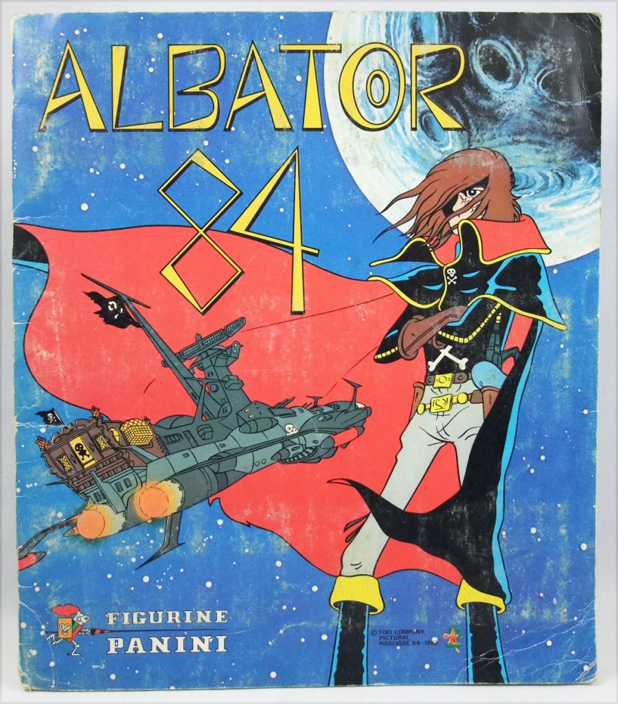 ALBATOR  5 packs Panini  1978-80 Captain Airlock collectors cards 1978 
