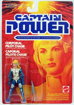 Captain Power - Mattel - Caporal Pilot Chase (Canada)