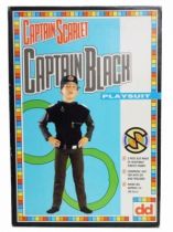 Captain Scarlet - Dekkertoys - Catpain Black Playsuit (panoplie enfant)