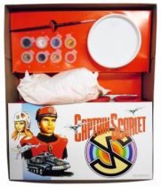 Captain Scarlet - Humbol Art Series - Captain Scarlet Plaster Art (moulage)