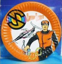 Captain Scarlet - Party Magic - Lot de 10 Assiettes Carton d\'Anniversaire