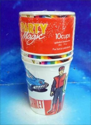 Captain Scarlet - Party Magic - Set of 10 Party Cups