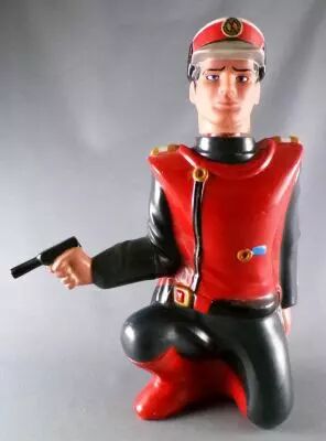 Captain Scarlet & The Mysterons - Euromark - Bubble Bath Bottle - Captain Scarlet