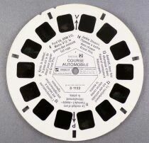 Car Race - 3 x View-Master Discs Set Loose Ref. D 112-F