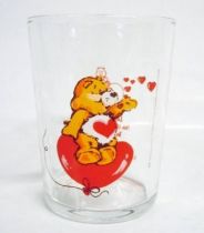 Care Bears - Amora mustard glass - Tenderheart Bear