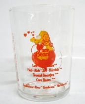 Care Bears - Amora mustard glass - Tenderheart Bear