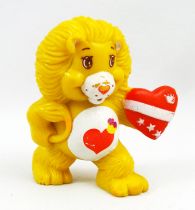 Care Bears - Kenner - Miniature - Brave Heart Lion protecting his friends (loose)