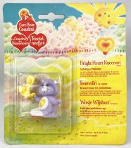 Care Bears - Kenner - Miniature - Bright Heart Raccoon solving a problem (square card)