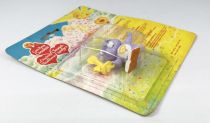 Care Bears - Kenner - Miniature - Bright Heart Raccoon solving a problem (square card)