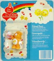 Care Bears - Kenner - Miniature - Friend Bear holding a lemonade for two (square card)
