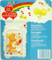 Care Bears - Kenner - Miniature - Friend Bear offering half of an ice lolly (square card)