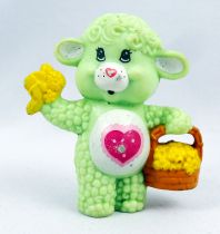 Care Bears - Kenner - Miniature - Gentle Heart Lamb picking flowers (loose)