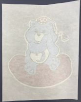 Care Bears - Vintage T-Shirt Iron-On Heat Transfers - Bedtime Bear