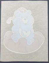 Care Bears - Vintage T-Shirt Iron-On Heat Transfers - Bedtime Bear