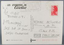 Caroline and friends - Télé Hachette Probst Post Card - Caroline in Space