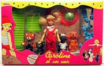 Caroline and her friends Mint in box Ideal action figures