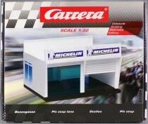 Carrera 21104 - Stalles Stand Double Garage Pit Stop Neuf en Boite 1/32