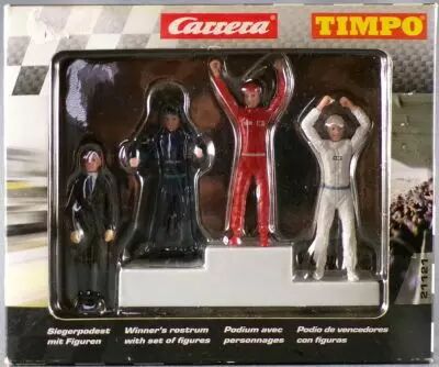 Carrera 21121 - Podium avec Vainqueurs & Officiel Neuf Boite 1/32 Universal Evolution Digital