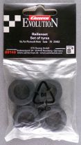 Carrera 89145 - Set of 4 Tyres for Plymouth Hemi Cuda 70 Ref 25463 MIB Slot Car 1:32