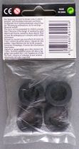 Carrera 89145 - Set of 4 Tyres for Plymouth Hemi Cuda 70 Ref 25463 MIB Slot Car 1:32