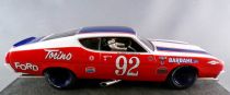 Carrera Digital 30796 - Ford Torino Talladega Bobby Unser N°92 sans Moteur ni Guide ni Décodeur sans Boite Slot Car 1/32