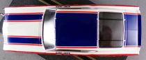 Carrera Digital 30796 - Ford Torino Talladega Bobby Unser N°92 sans Moteur ni Guide ni Décodeur sans Boite Slot Car 1/32