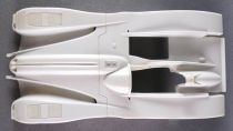 Carrera Evolution - Bodywork Panoz Roadster LMP07 White no Box Slot Car 1:32