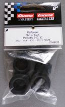 Carrera Evolution & Digital 20089632 - Set of 4 Tires for Porsche 917/30 MIB Slot Car 1:32