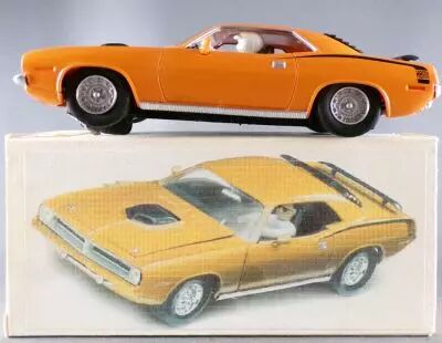 Carrera Evolution 25463 - Plymouth Hemi Cuda 1970 Orange Slot Car 1:32