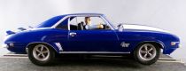 Carrera Evolution 25464 - Chevrolet Camaro SS396 1969 Bleue Bandes Blanches 1/32 Slot Car