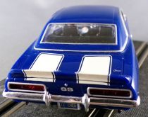 Carrera Evolution 25464 - Chevrolet Camaro SS396 1969 Bleue Bandes Blanches 1/32 Slot Car