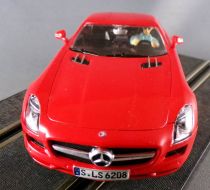Carrera Evolution 27344 - Mercedes Benz SLS AMG Coupé Rouge sans Boite 1/32 Slot Car