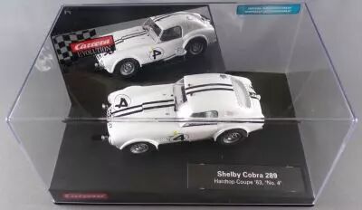 Carrera Evolution 27411 - Shelby Cobra 289 Hardtop Coup� 1963 #4 MIB 1:32