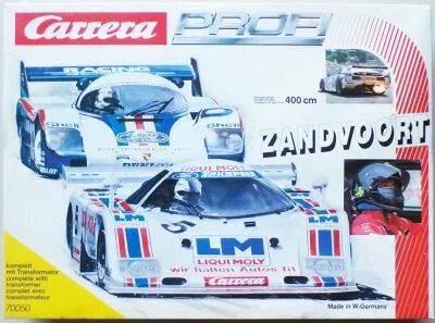 Carrera Profi 70050 - Zandvoort Slot Set Bmw M1racks Transformer Speed Controller Complete1:40