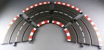 Carrera Profi 71501 - 4 Pistes Courbes 1/45° 4 Pièces = 180° sans Boite 1/32