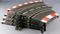 Carrera Profi 71501 - 4 x Curved Track 1/45° 4 Pieces= 180° no Box 1:32