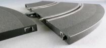 Carrera Profi 71501 - 6 x Curved Track 1/45&deg; 4 Pieces= 180&deg; Without Red & White Side Border no Box 1:32
