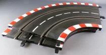 Carrera Profi 71505 - 2 x Curved Track 1/90° 2 Pieces= 180° no Box 1:32