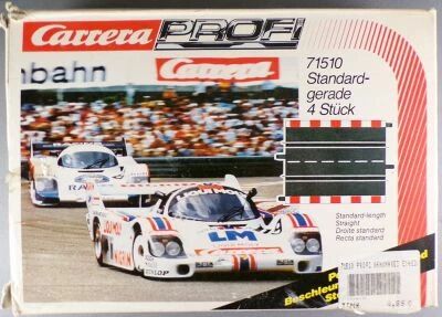 Carrera Profi 71510 - 4 x Standart Straight Track 217mm Mint in Box 1:32