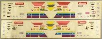 Carrera Servo 140 Profi - 2 x Incomplete Stickers Sheet