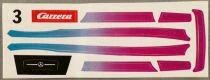Carrera Servo 140 Profi - Mercedes Stickers Sheet