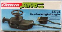 Carrera Servo 53708 - Speed Control with Steering Wheel and Lock Button Mint in Box 1:32