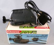 Carrera Servo 53708 - Speed Control with Steering Wheel and Lock Button Mint in Box 1:32